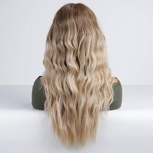 Ombre Brown Blonde Lace Wig
